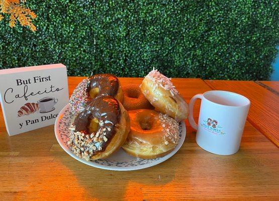 Start of your morning right with a delicious donut. Be the office HERO when you show up with this delight.