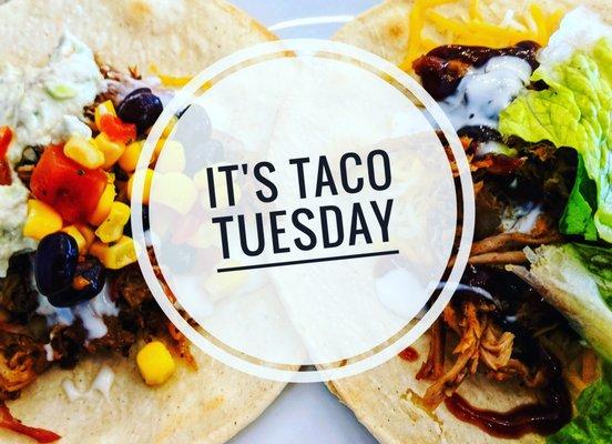 Come by on Tuesday to try our Smoked Pork Tacos paired with Caitlin's Cornbread Salad.