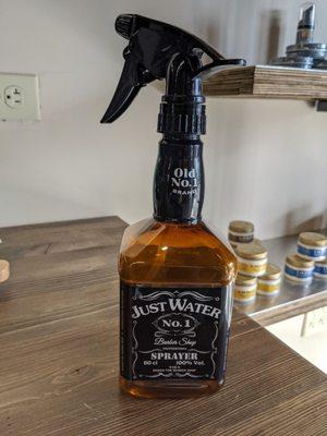 Whiskey themed water bottles!