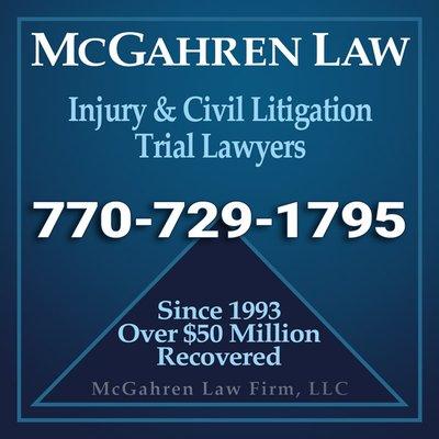 McGahren Law, Injury & Civil Litigation Trial Lawyers