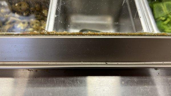 What is all that gunk...grease, roach poop?