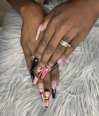 Nails design by tony