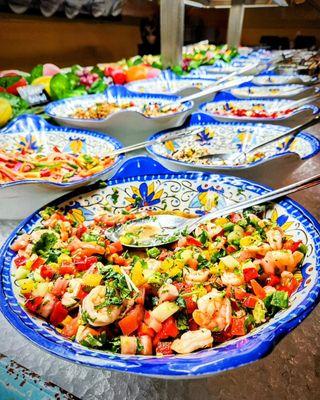 Beautiful salad bar!