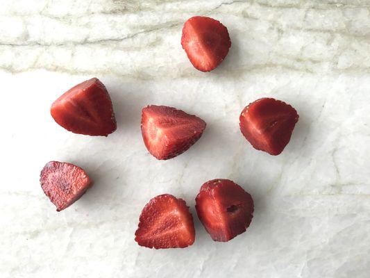 Strawberries fresh from a NY farm. Sweet, juicy, perfect.