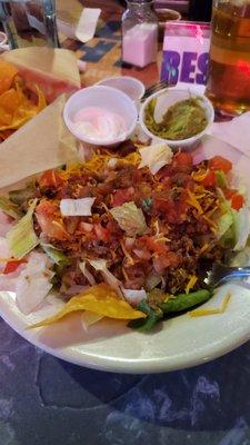 Romes Good Food and Great Atmosphere!  The Taco Salad