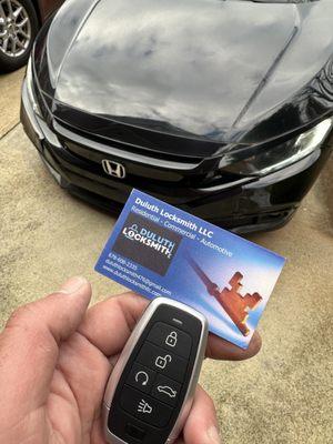 Car key replacement