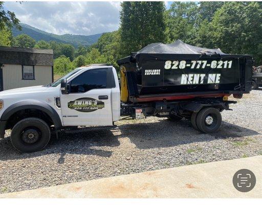 Ewing's Dumpster Service 
Dumpster Rental/Dumpster Service 828-777-6211