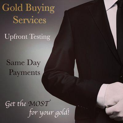 Sell or trade your old gold, silver, platinum, diamonds and more.