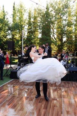 Sarah and Thomas's first dance  @ Shady Canyon Golf Club