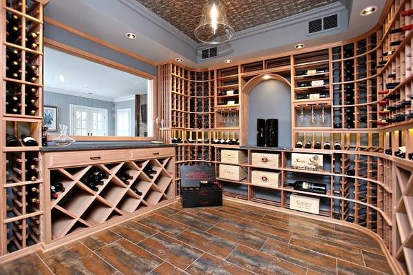 Savvy Home Supply creates beautiful custom wine cellars for your home.