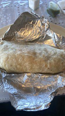 Beef burrito