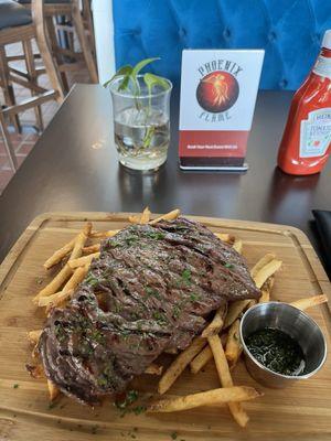 Steak and fries