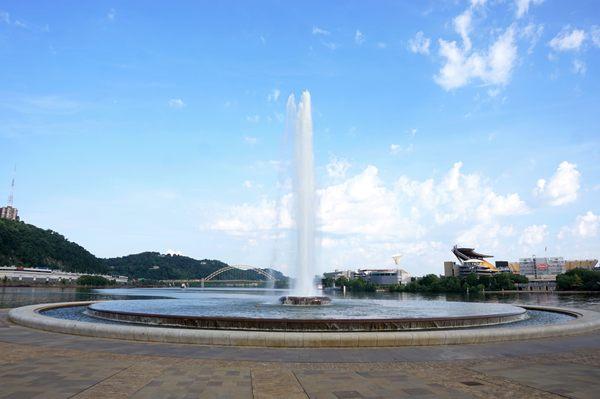 Point State Park Fountain.