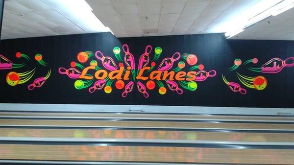 Beautiful Wall Mural by the JDM Staff  @ Lodi Lanes in Lodi NJ