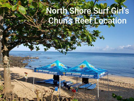 North Shore Surf Girls - Chun's Reef Location