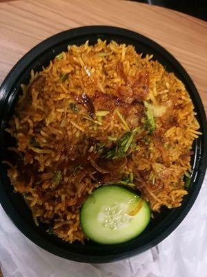 Lamb biryani