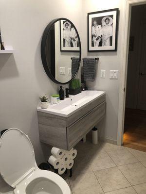 New bathroom