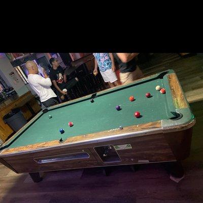 Pool table