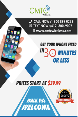 Quickest turnaround and lowest prices for iPhone repair in the Twin Cities