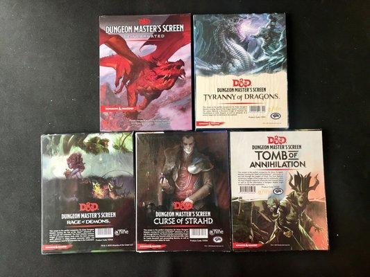 New D&D books at Game Quest.