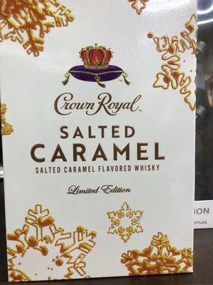 Crown Royal salted Carmel is now available at our store!