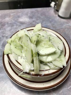 Cucumber salad