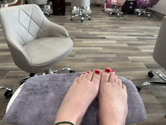 Toe Nails after pedicure