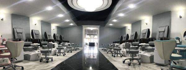 Pedicure room