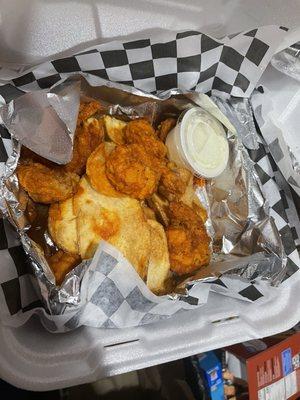 Buffalo Fried Shrimp App