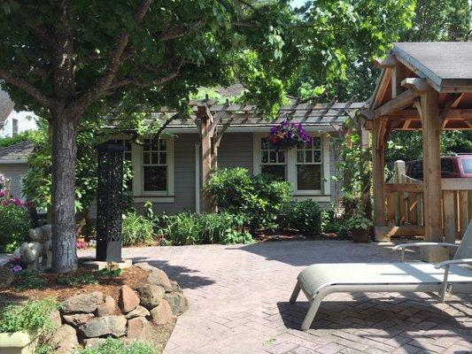 Arbor Cottage exterior from courtyard