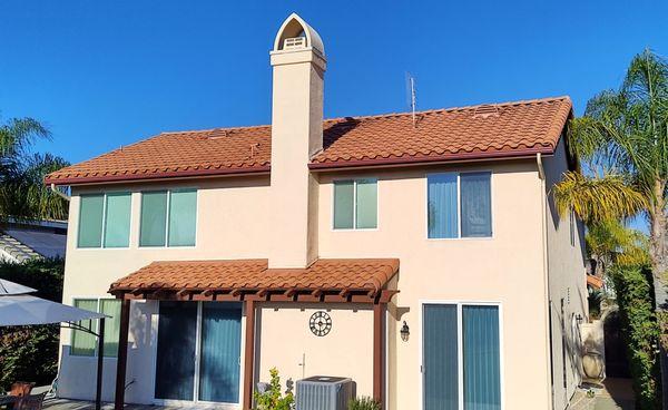 Roof at Back of House