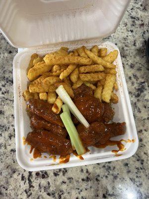 Lemon hot 10 Pieces Buffalo Wings Combo