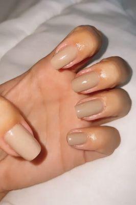 Gel manicure