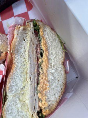 Turkey & Pimento Cheese Sandwich