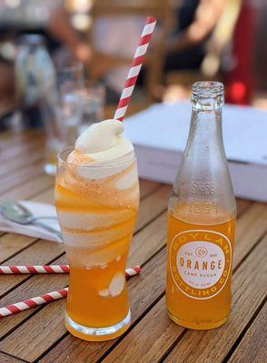 06/29/24 Orange Creamsicle - Boylan Bottling Co.Orange Soda, Straus Creamery Organic Vanilla Soft Serve