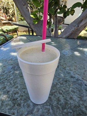 Date shake.  Thick, creamy, sweet, refreshing