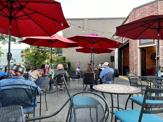 Music on the patio