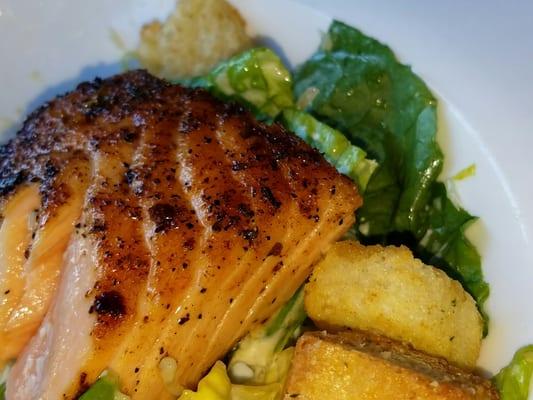 PIER 247 : Grilled Salmon Caesar Salad