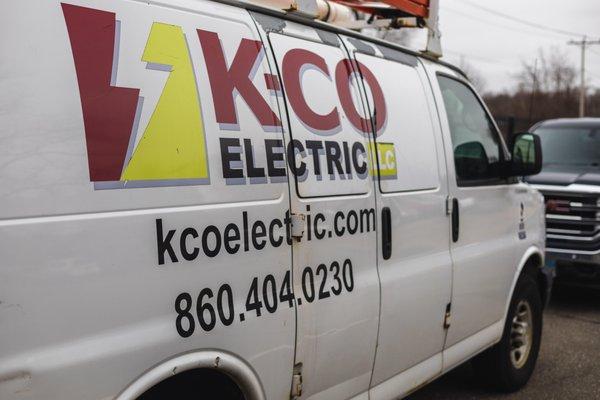 K-CO Electric service vehicle