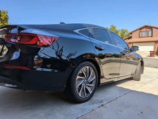 Car fresh after repairs