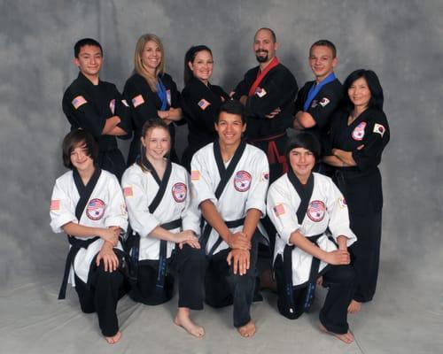 Some of TSDU's Black Belts