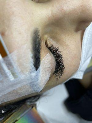 Classic eyelash extensions