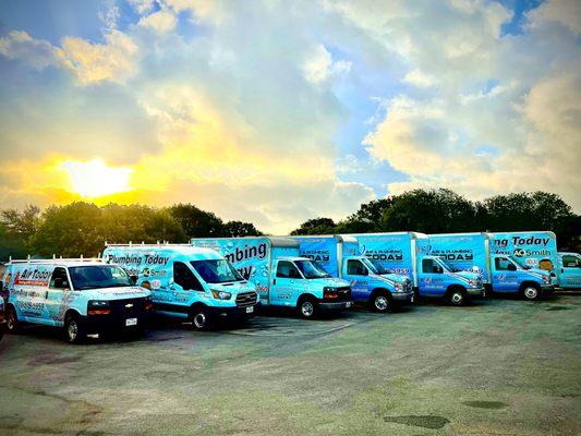 Our fleet of plumbing and HVAC repair experts are ready to respond fast in San Antonio Texas