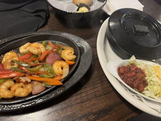 Shrimp Fajitas