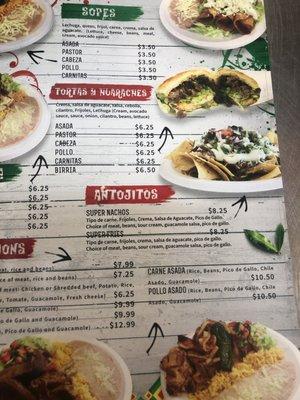 Tortas y Huaraches