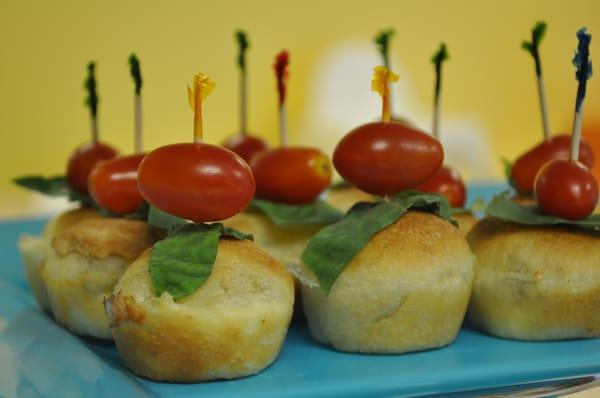 Caprese Margharita Stackers made by 12-year olds