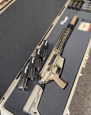 Sig sauer mcx spear visit our website www.Pauliepistols.com