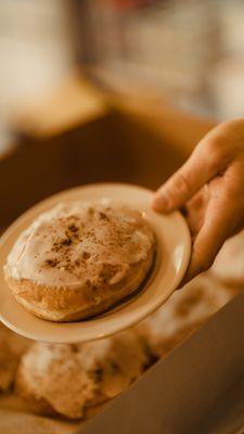 Lebanese bakery donuts with our coffee is the best pair (available only Saturday and Sundays)