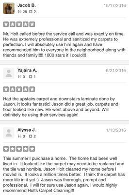 How our customers feel about our services