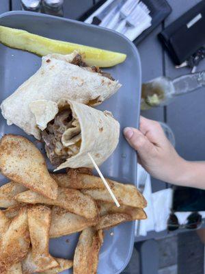 Steak wrap